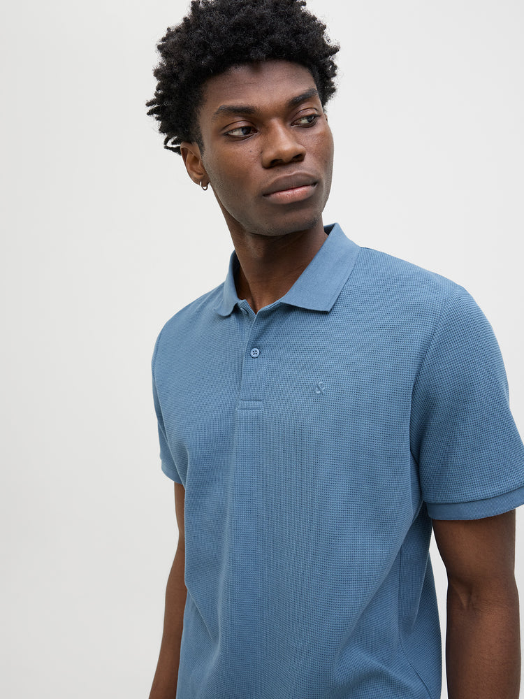 Ανδρικό polo JJEAUSTIN POLO SS NOOS 12268130 | 12268130