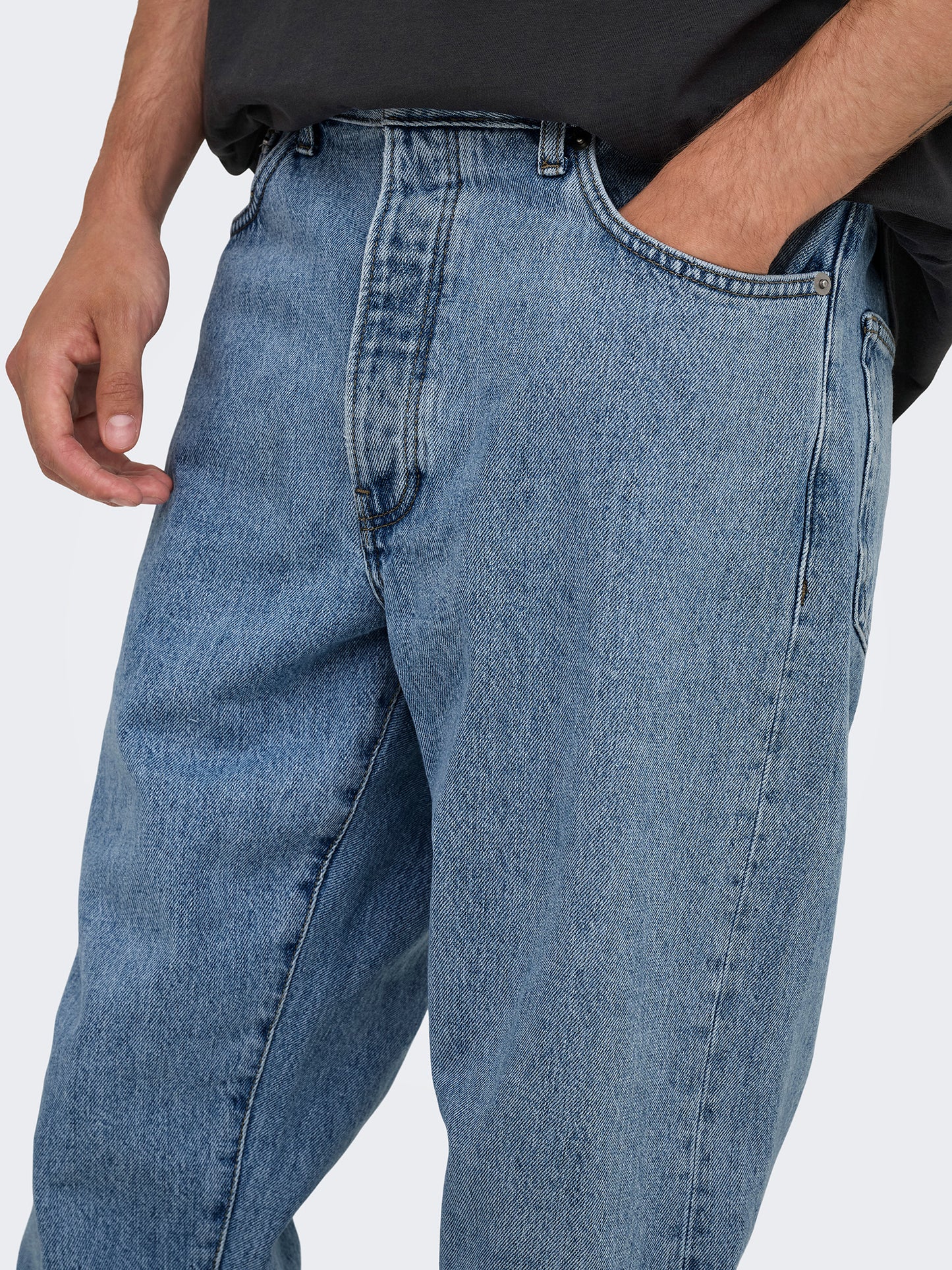 Ανδρικό παντελόνι τζιν ONSTYE LOOSE TAPE. LB 8836 AZG DNM NOOS 22028836 | 22028836