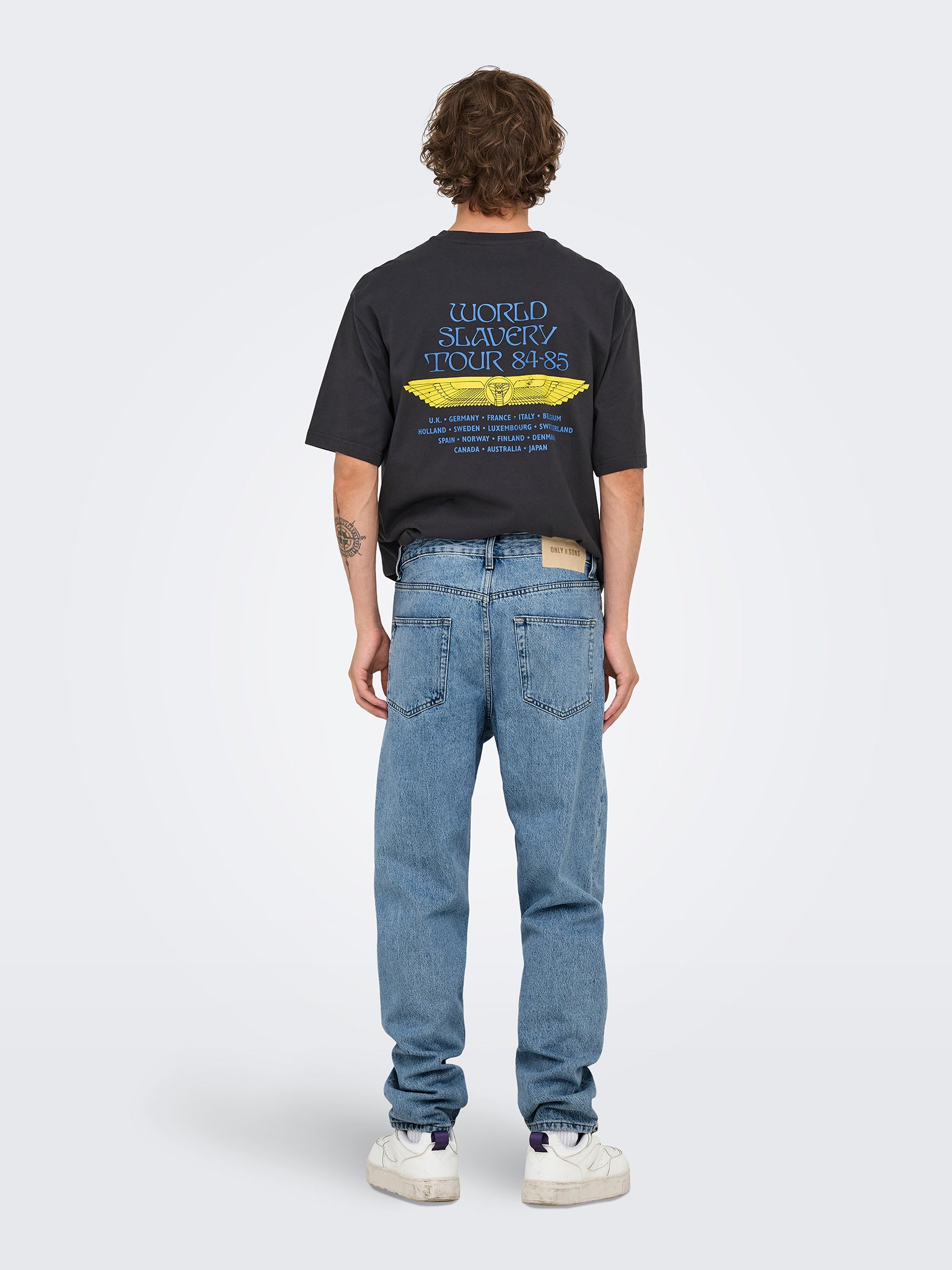 Ανδρικό παντελόνι τζιν ONSTYE LOOSE TAPE. LB 8836 AZG DNM NOOS 22028836 | 22028836