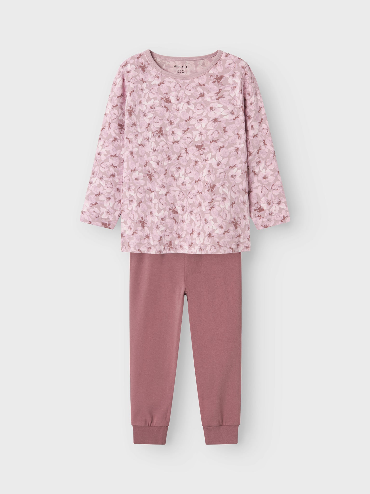 Παιδική πιτζάμα μακό NMFNIGHTSET MAUVE FLOWER NOOS 13237033 | 13237033