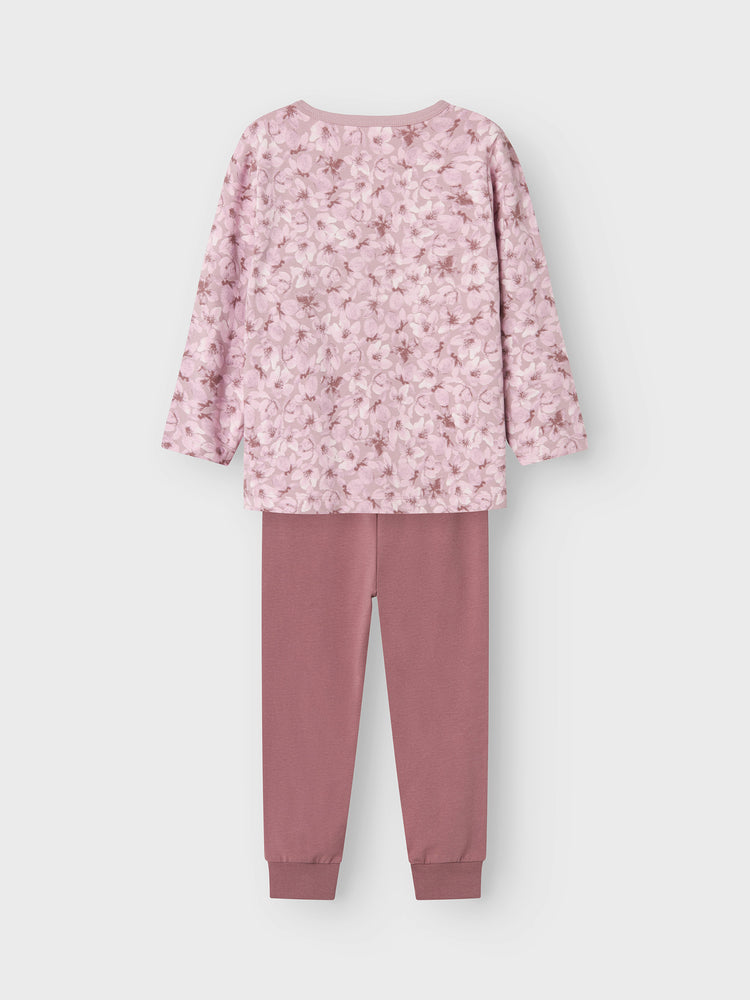 Παιδική πιτζάμα μακό NMFNIGHTSET MAUVE FLOWER NOOS 13237033 | 13237033