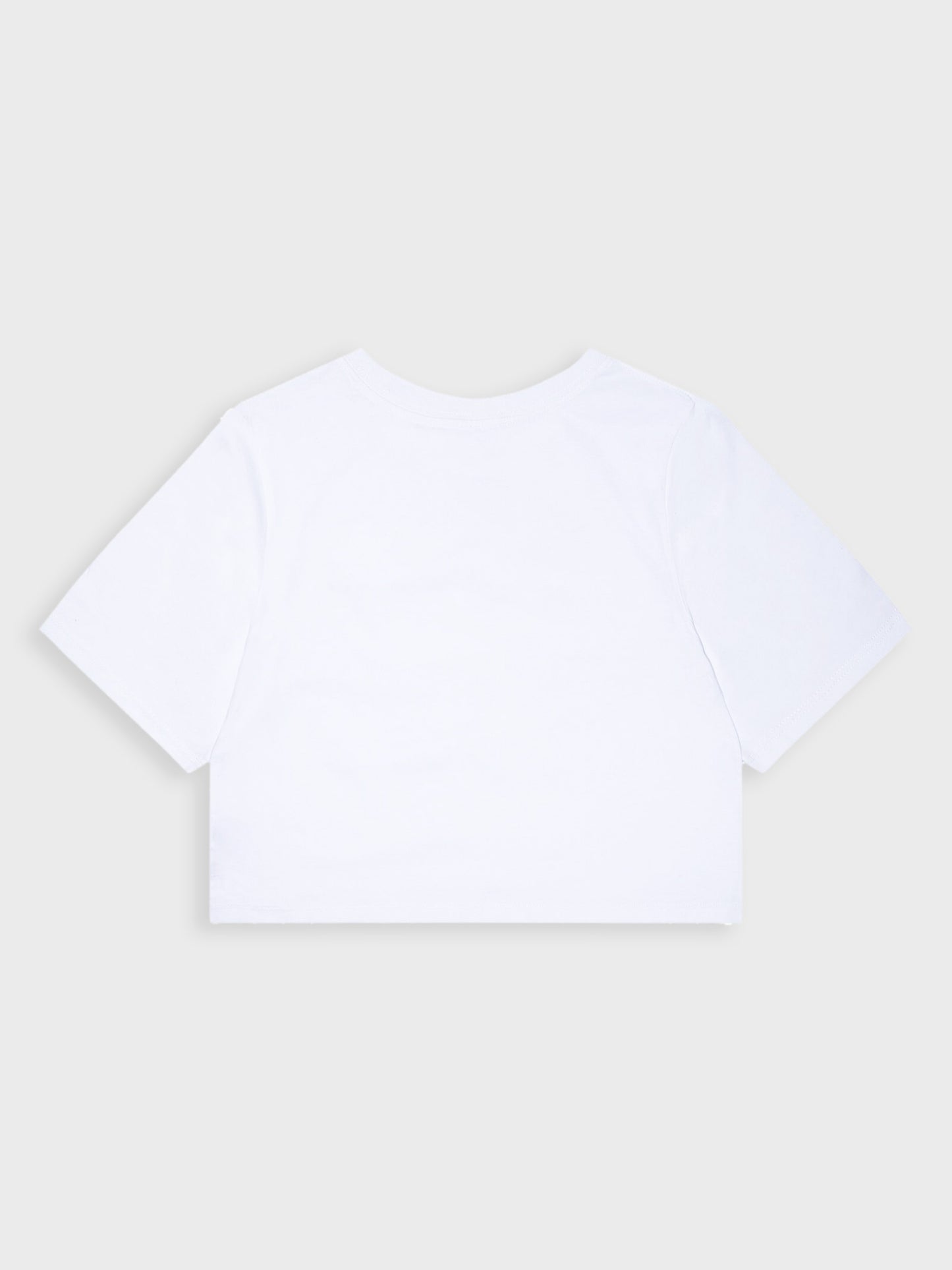 Εφηβική μπλούζα LVG light bright cropped tee white 4E0220001 | 4E0220001