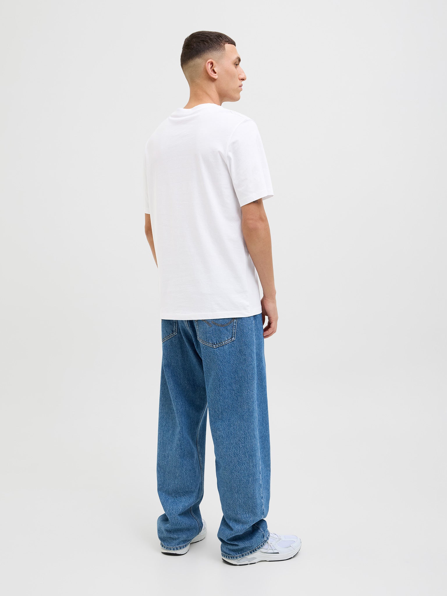 Ανδρικό t-shirt JJPALM TEE SS CREW NECK LN 12269418 | 12269418