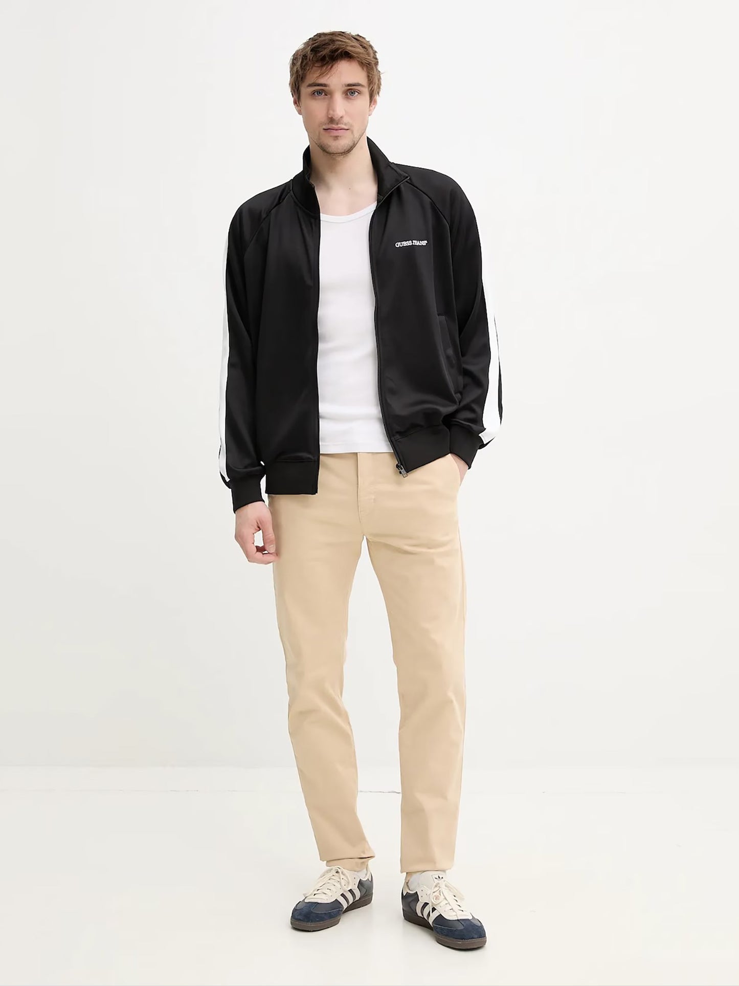 Ανδρικό παντελόνι slim chino M4YB33WGB5AA117 | M4YB33WGB5AA117