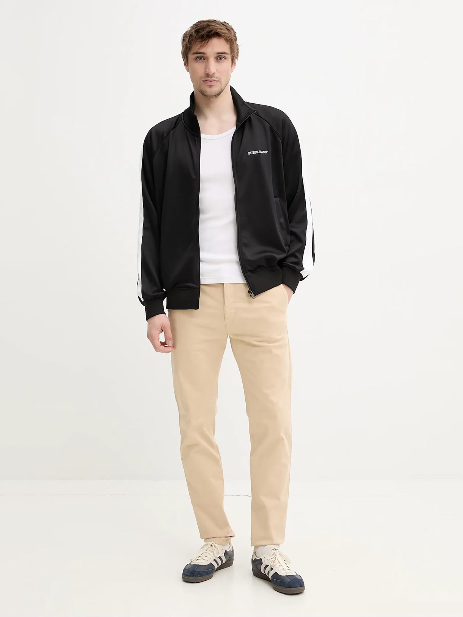Ανδρικό παντελόνι slim chino M4YB33WGB5AA117 | M4YB33WGB5AA117