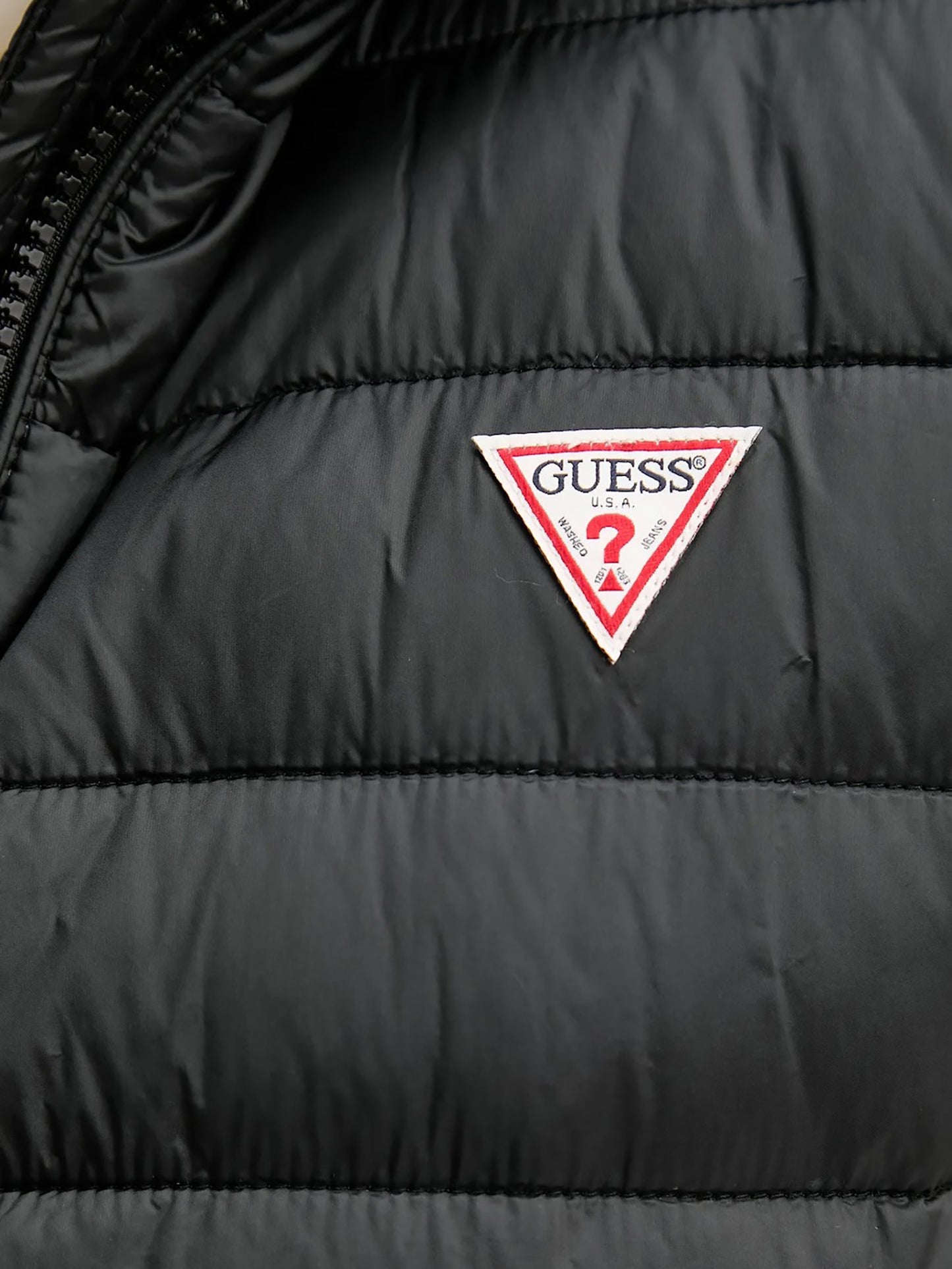 Ανδρικό γιλέκο hooded puffer M5RN55WHAB2AJBLK | M5RN55WHAB2AJBLK