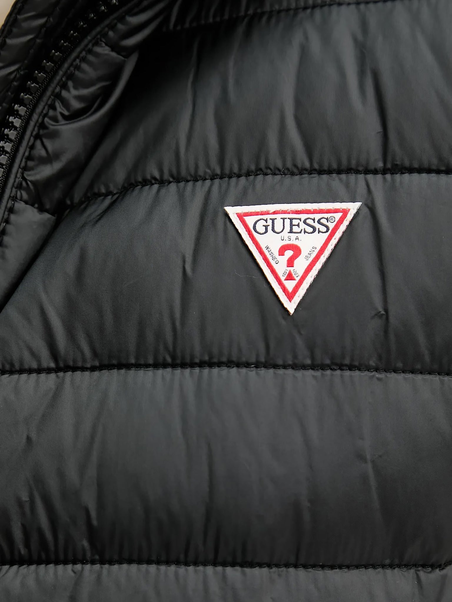 Ανδρικό γιλέκο hooded puffer M5RN55WHAB2AJBLK | M5RN55WHAB2AJBLK