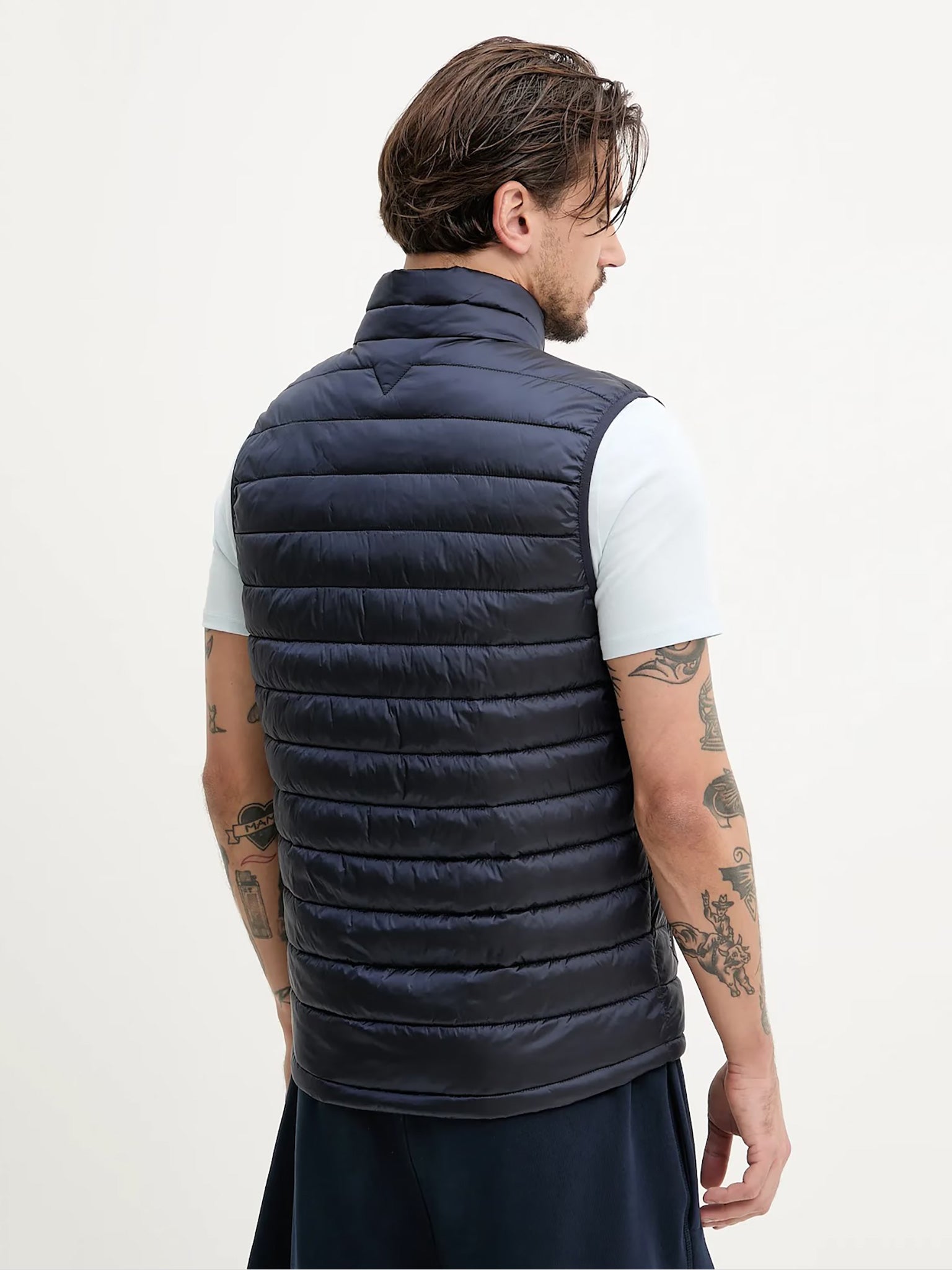 Ανδρικό γιλέκο hooded puffer M5RN55WHAB2A71W | M5RN55WHAB2A71W