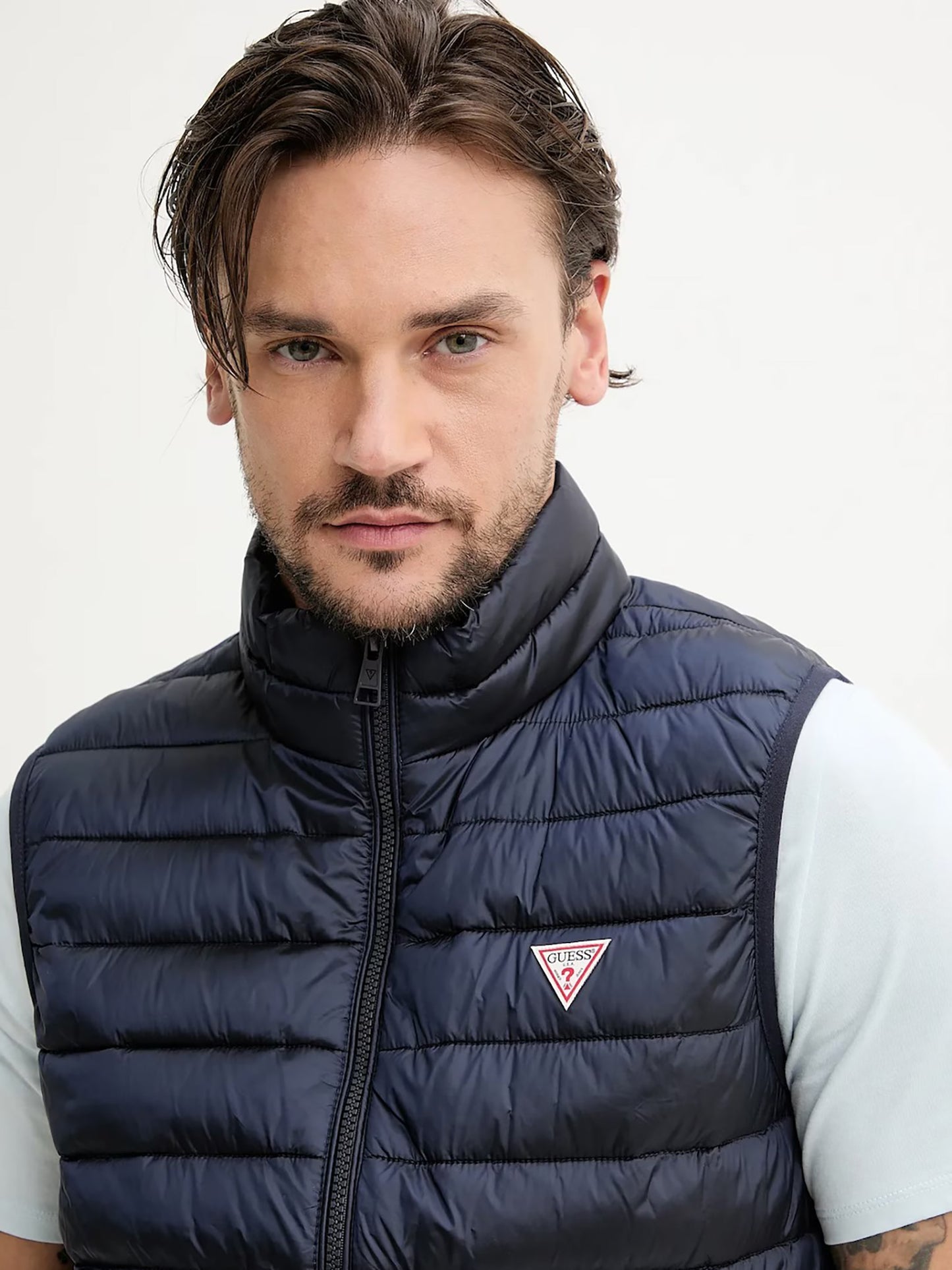 Ανδρικό γιλέκο hooded puffer M5RN55WHAB2A71W | M5RN55WHAB2A71W