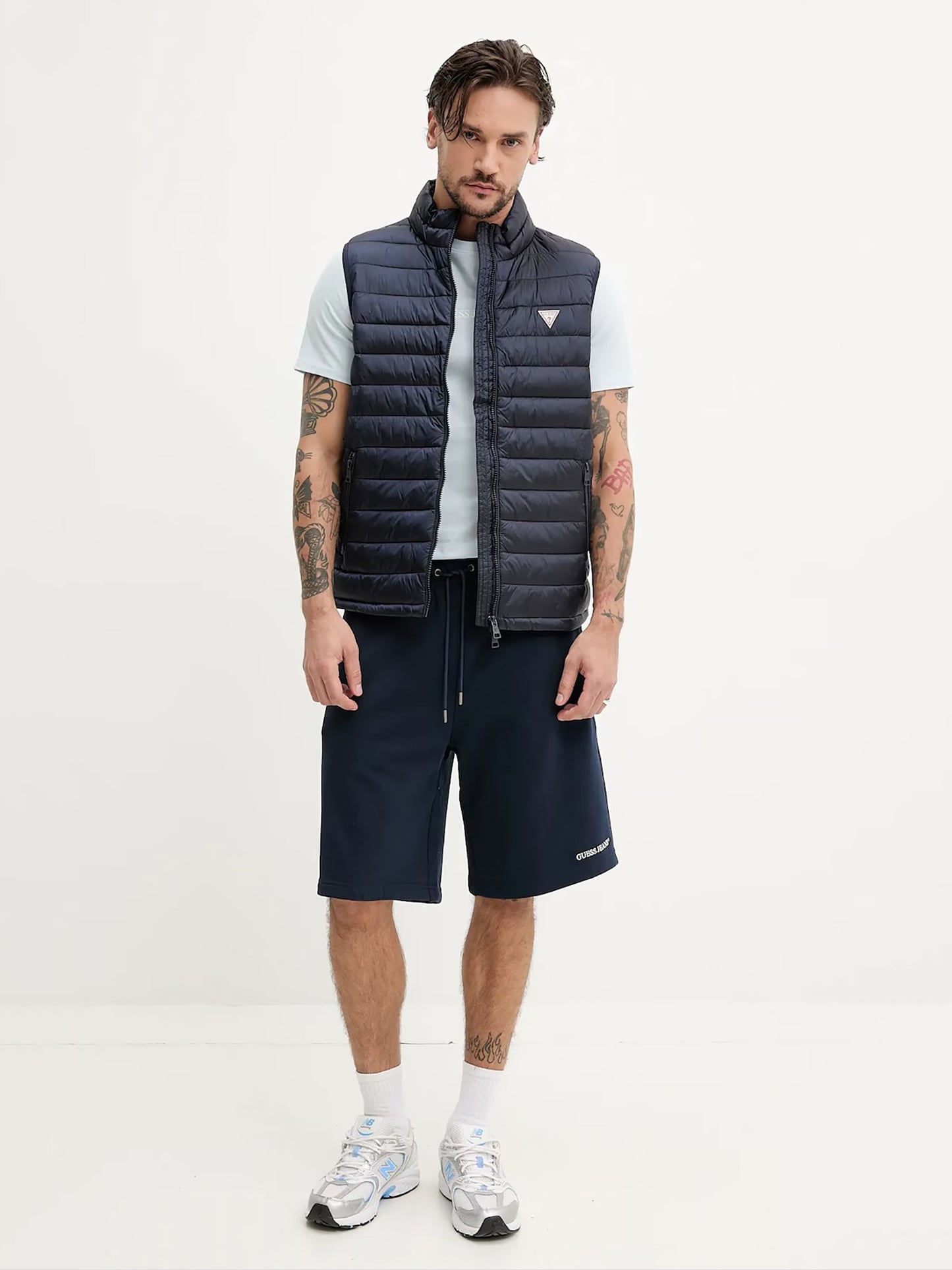 Ανδρικό γιλέκο hooded puffer M5RN55WHAB2A71W | M5RN55WHAB2A71W