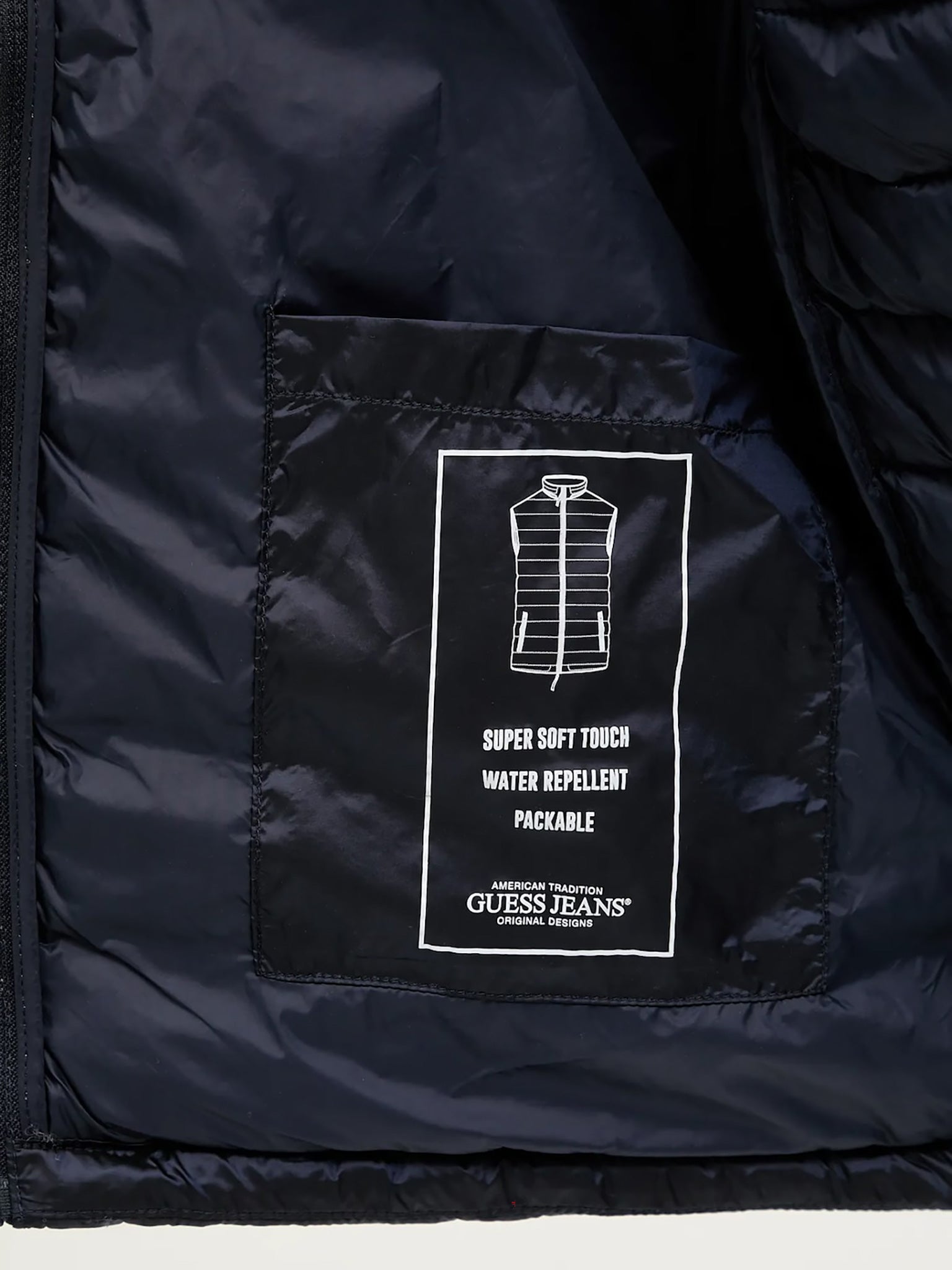 Ανδρικό γιλέκο hooded puffer M5RN55WHAB2A71W | M5RN55WHAB2A71W