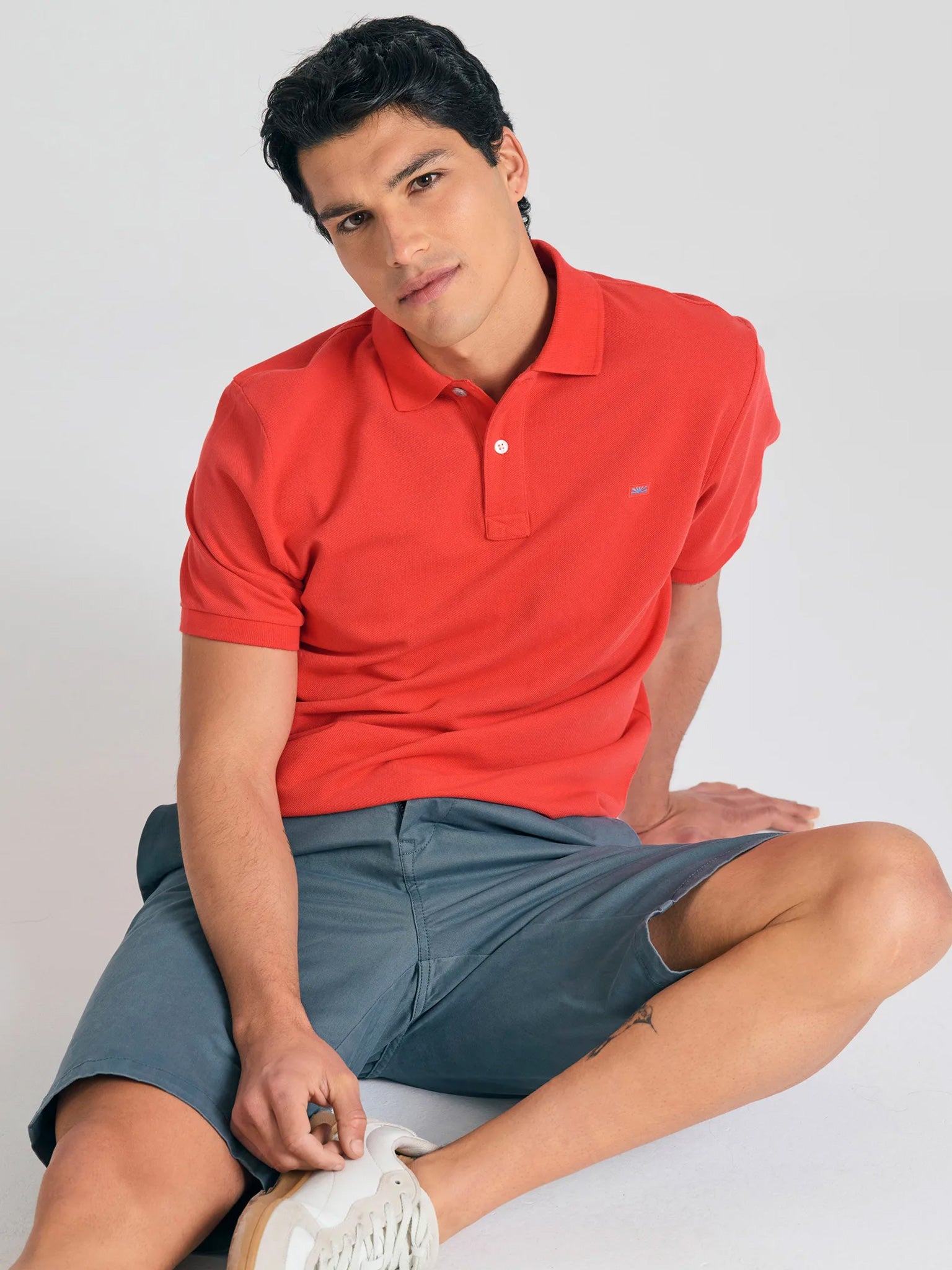 Ανδρικό polo FBM011-001-11 | FBM011-001-11