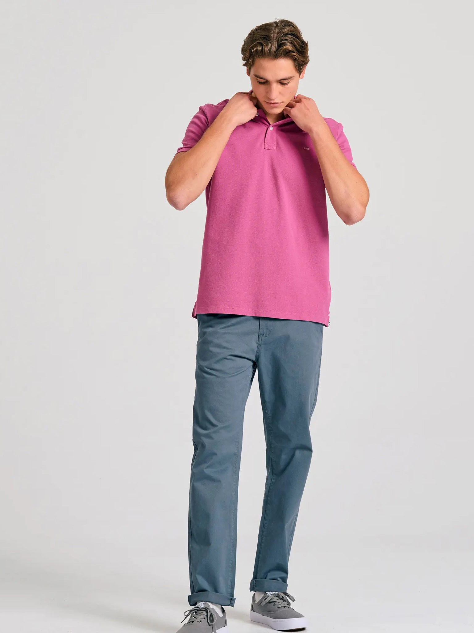 Ανδρικό polo FBM011-001-11 | FBM011-001-11