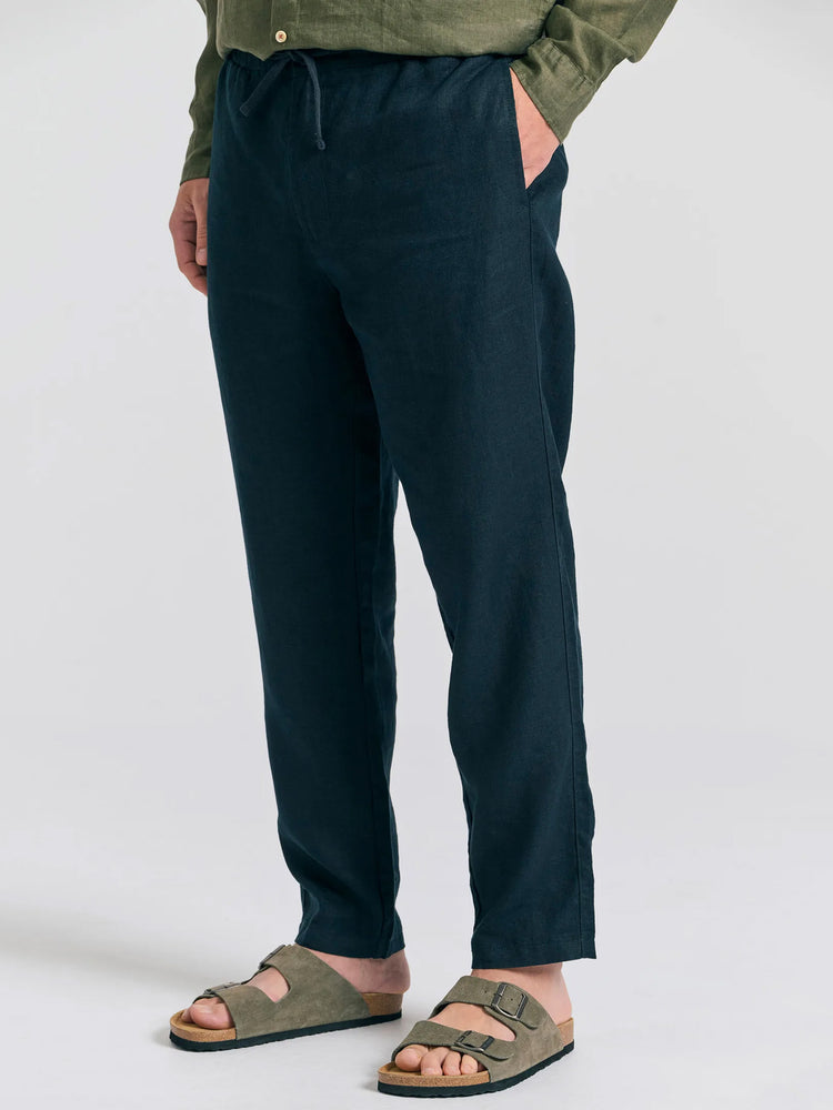 Ανδρικό παντελόνι λινό FBM011-011-02 | FBM011-011-02