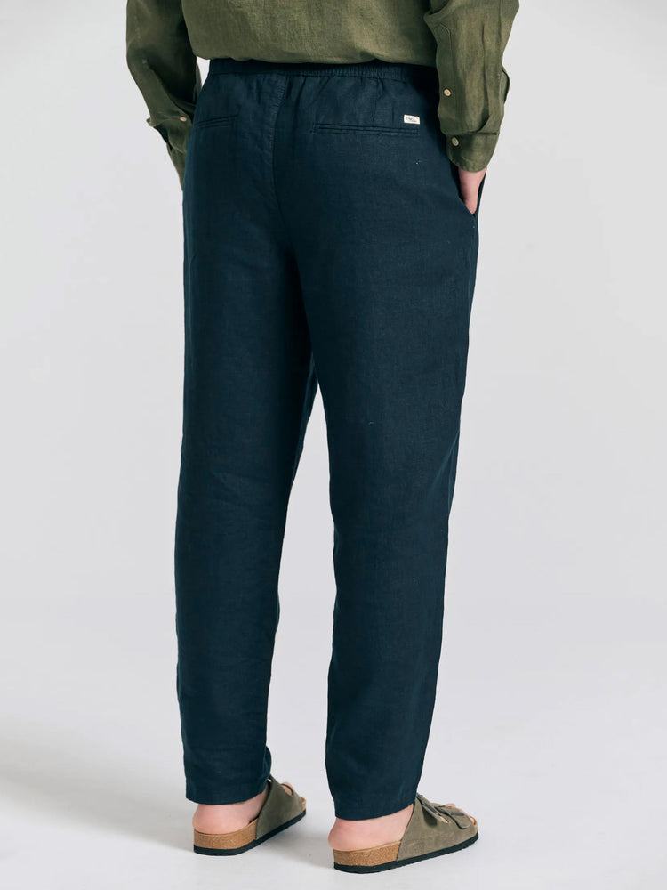 Ανδρικό παντελόνι λινό FBM011-011-02 | FBM011-011-02