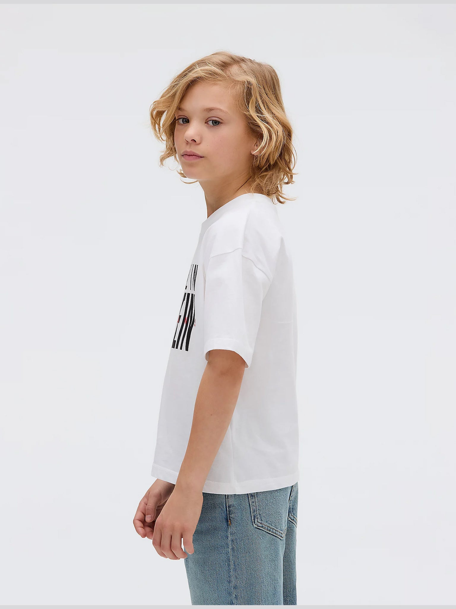 Παιδική μπλούζα BOLD CKJ GRAPHIC T-SHIRT IB0IB02448YAF | IB0IB02448YAF