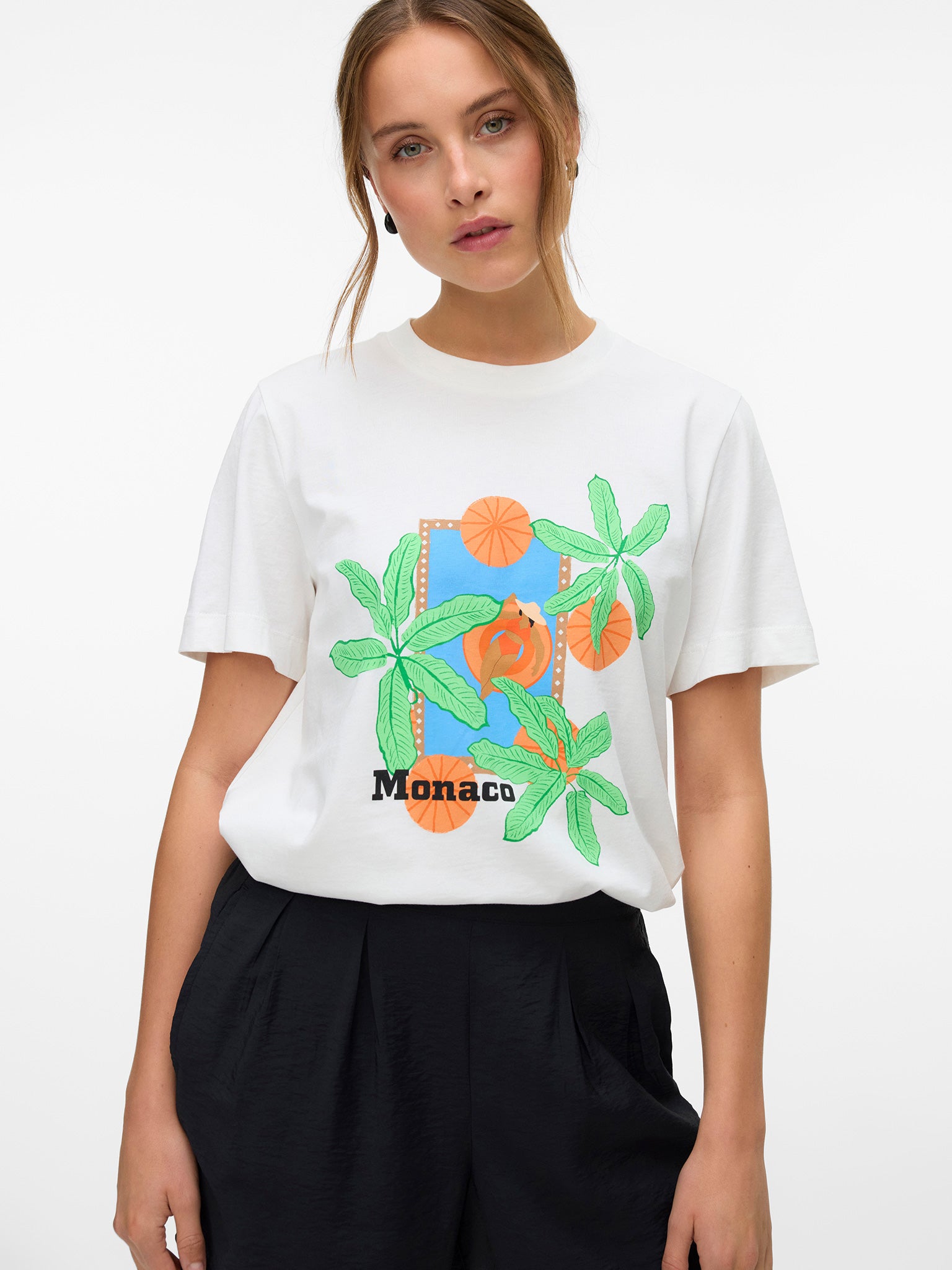 Γυναικείο t-shirt monaco VMBETA METTE SS TOP BOX JRS 10329464 | 10329464