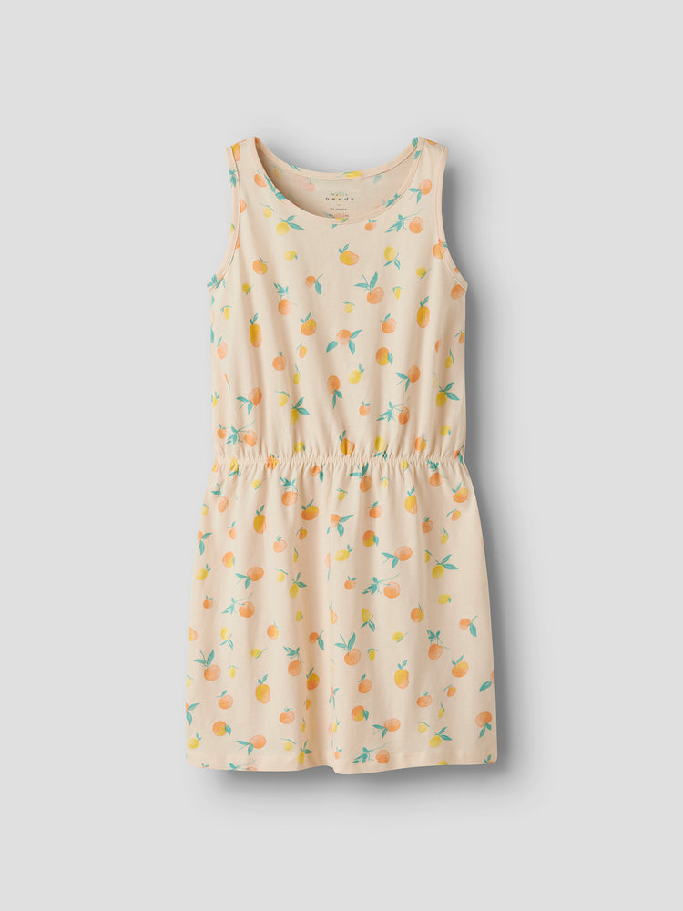 Εφηβικό φόρεμα peach lemon NKFVIGGA TANK DRESS 13230097 | 13230097