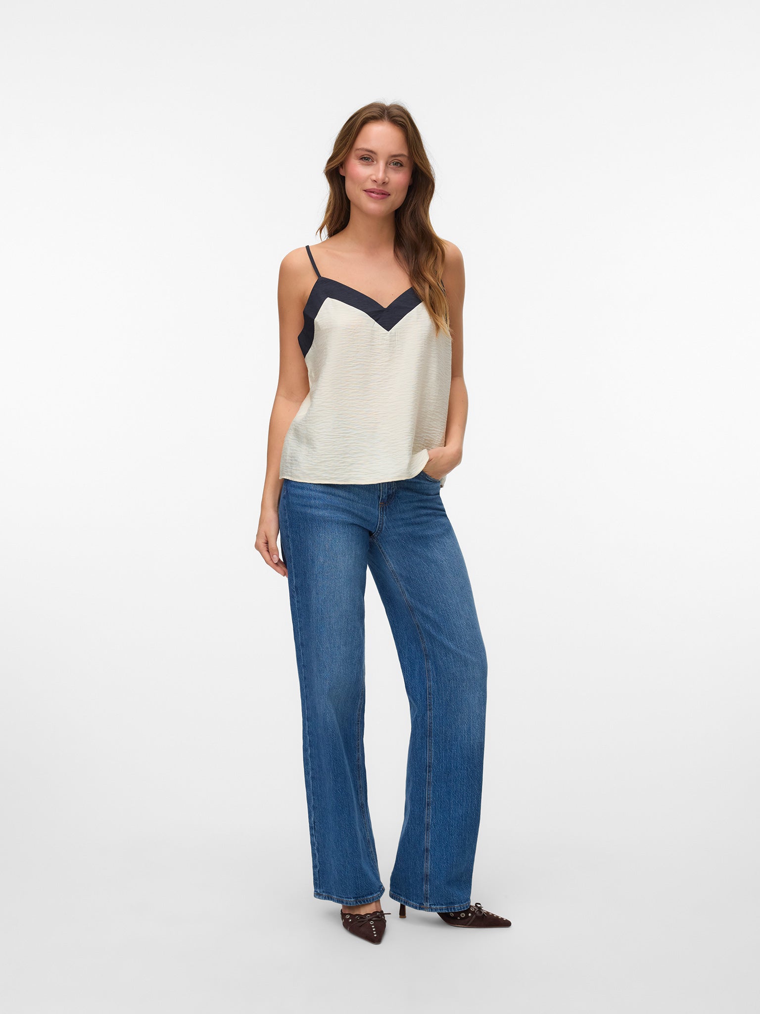 Γυναικείο top VMDENISE SINGLET TOP WVN BTQ 10329790 | 10329790