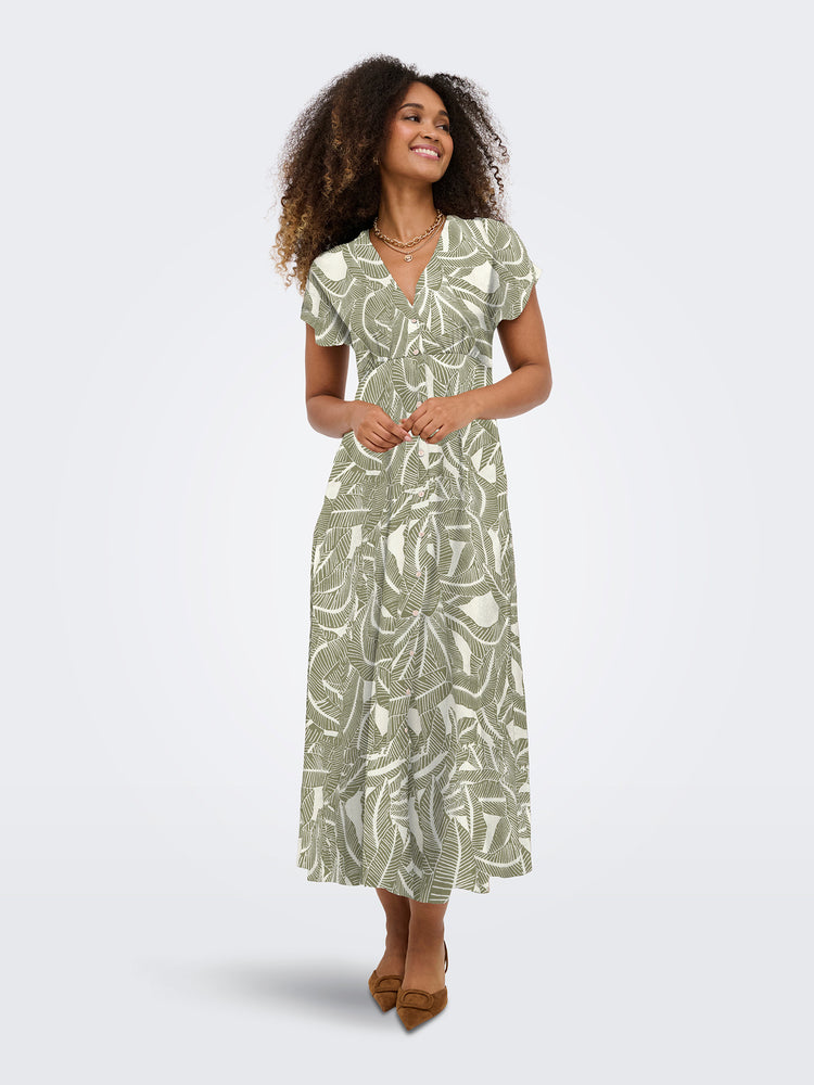 Γυναικείο φόρεμα εμπριμέ ONLNOVA LIFE VIS MOLLIE LONG DRESS 15317842 | 15317842