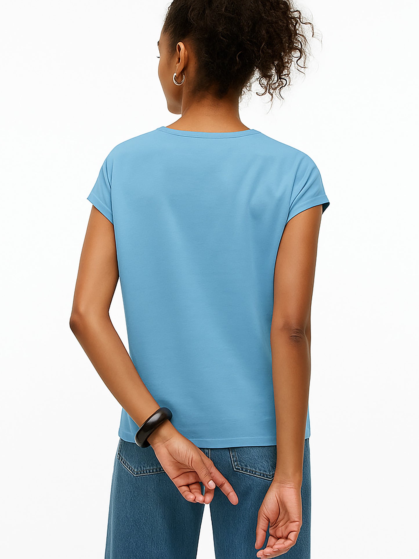 Γυναικεία μπλούζα κέντημα VMPANNA AVA SS TOP JRS 10329678 | 10329678