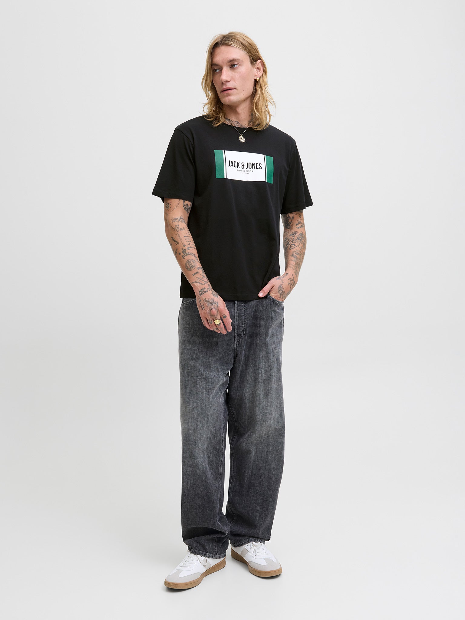 Ανδρικό t-shirt JJHAYATO TEE SS CREW NECK BTS 12278508 | 12278508