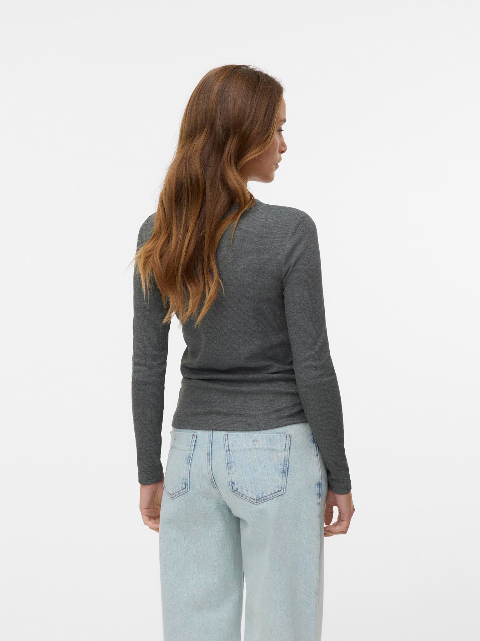 Γυναικεία μπλούζα ριπ AWIRWINA LS O-NECK TOP NOOS 10300893 | 10300893