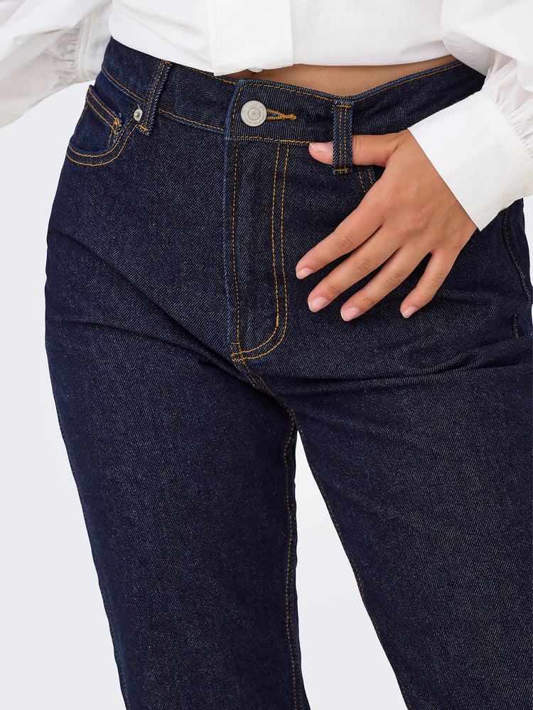 Γυναικείο παντελόνι τζιν ONLEMILY HW STRAIGHT ANK MAE334 NOOS 15353592 | 15353592