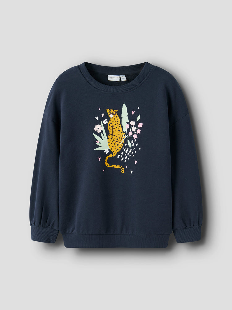 Παιδική μπλούζα φούτερ NMFVALONA LS LONG RLX SWEAT 13246331 | 13246331