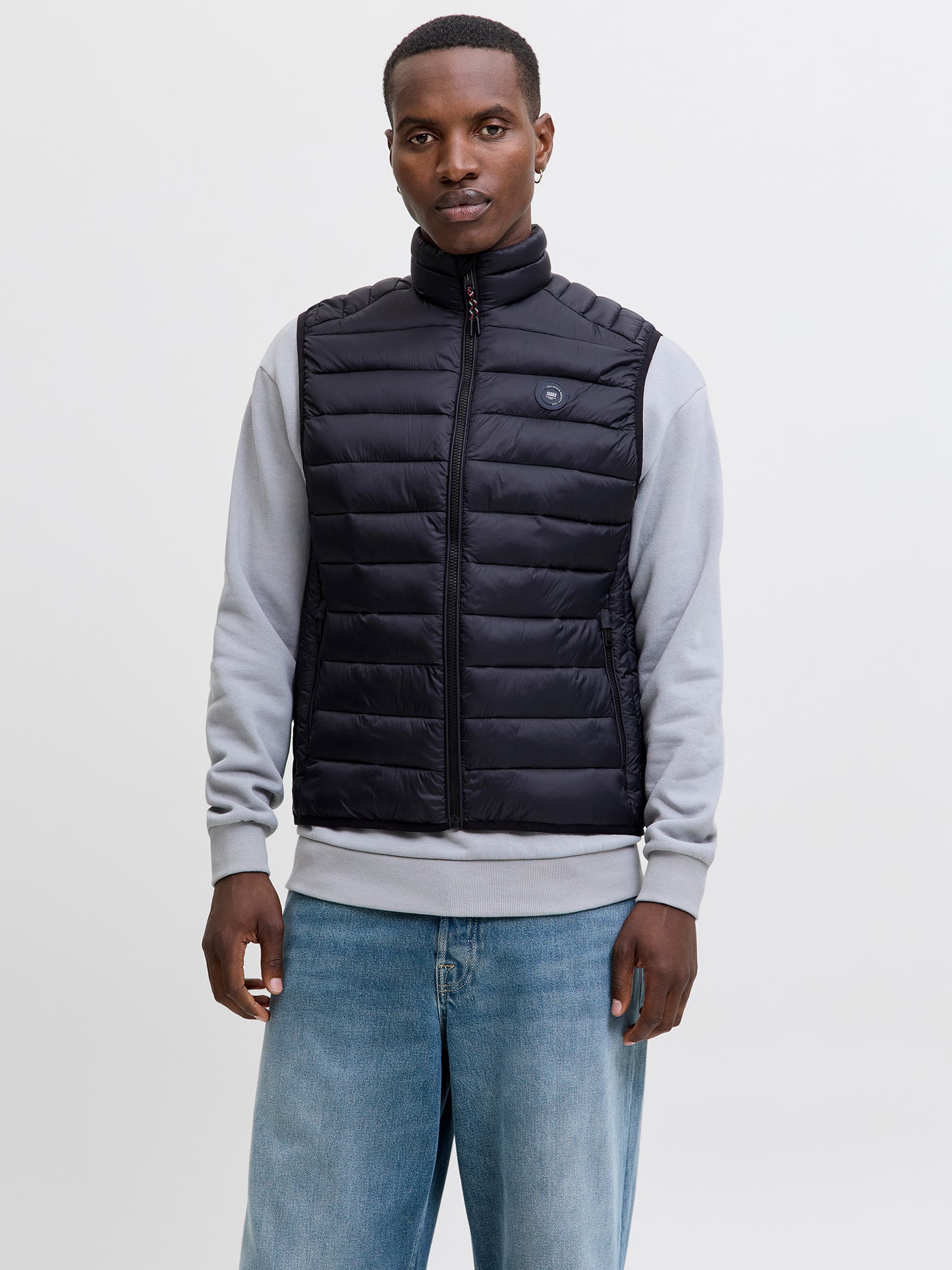 Ανδρικό γιλέκο puffer JJEBRADLEY LIGHT BODYWARMER COLLAR 12280973 | 12280973