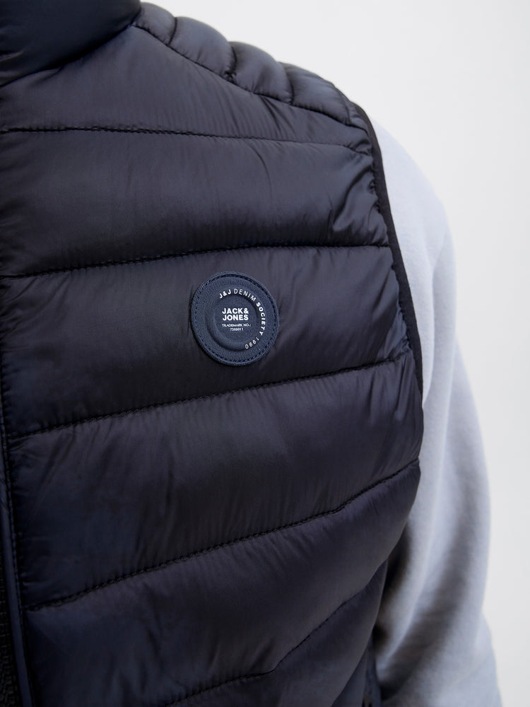 Ανδρικό γιλέκο puffer JJEBRADLEY LIGHT BODYWARMER COLLAR 12280973 | 12280973