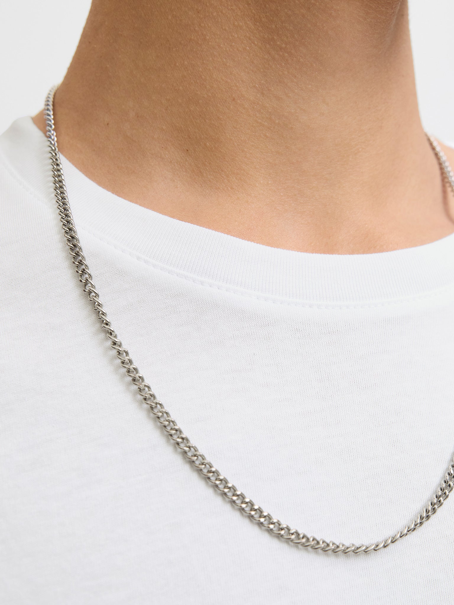 Ανδρική μπλούζα JJEORGANIC BASIC TEE LS O-NECK NOOS 12279538 | 12279538