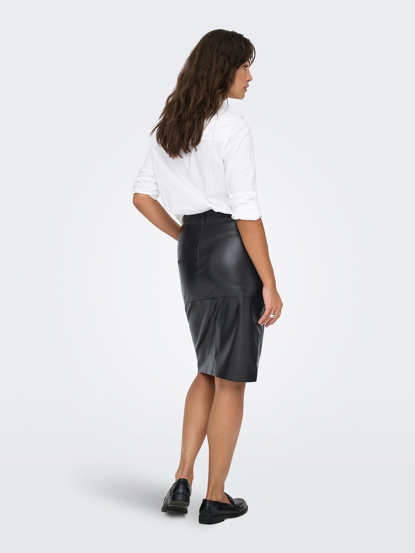 Γυναικεία φούστα δερματίνη ONLNICKI FAUX LEATHER SKIRT OTW 15356873 | 15356873