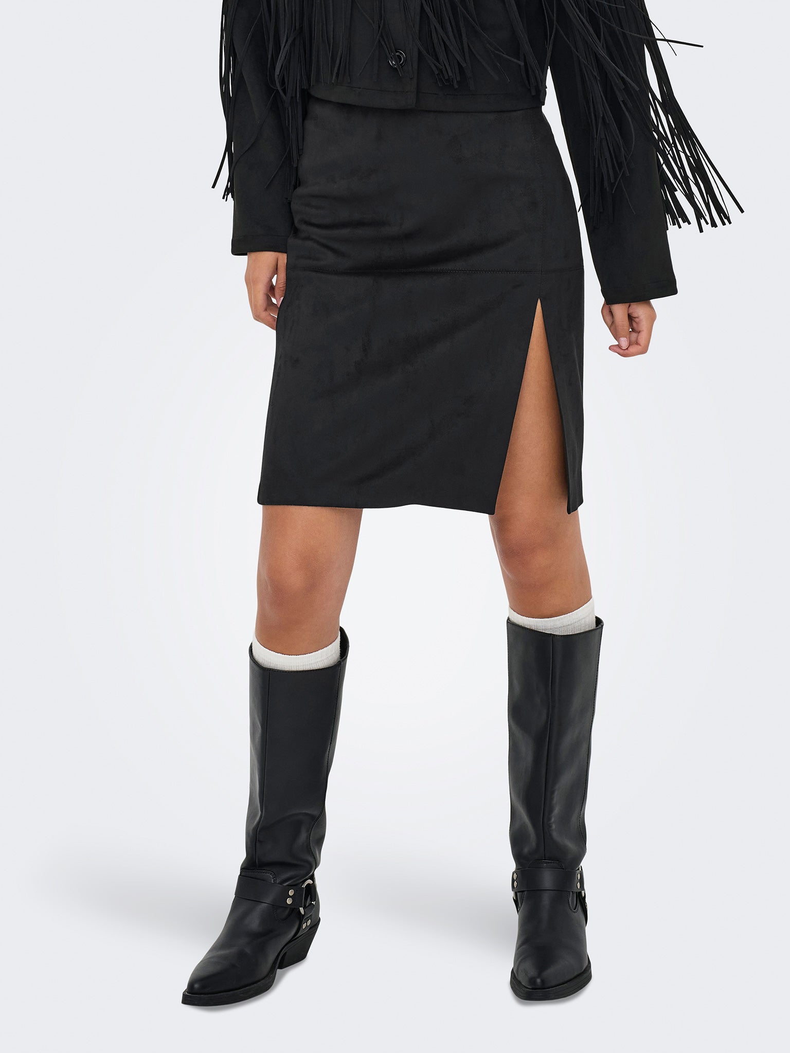Γυναικεία φούστα ONLOLINE LIFE FAUX SUEDE SKIRT OTW 15357433 | 15357433