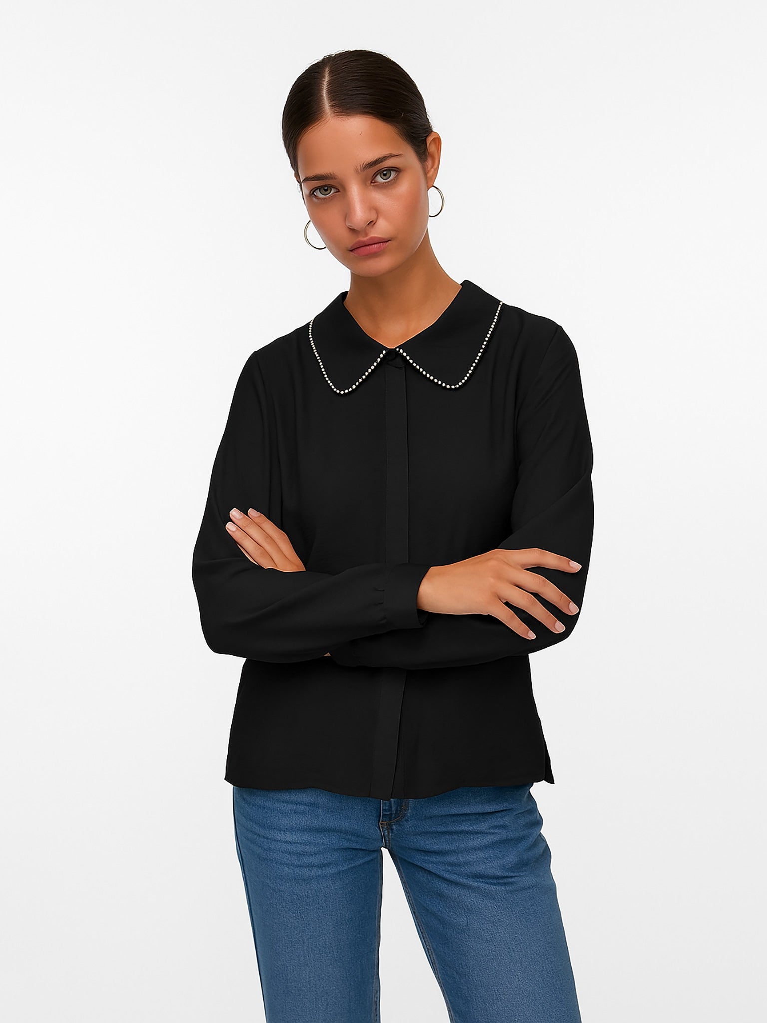 Γυναικείο πουκάμισο VMFALINA L/S SHIRT WVN BTQ 10330306 | 10330306