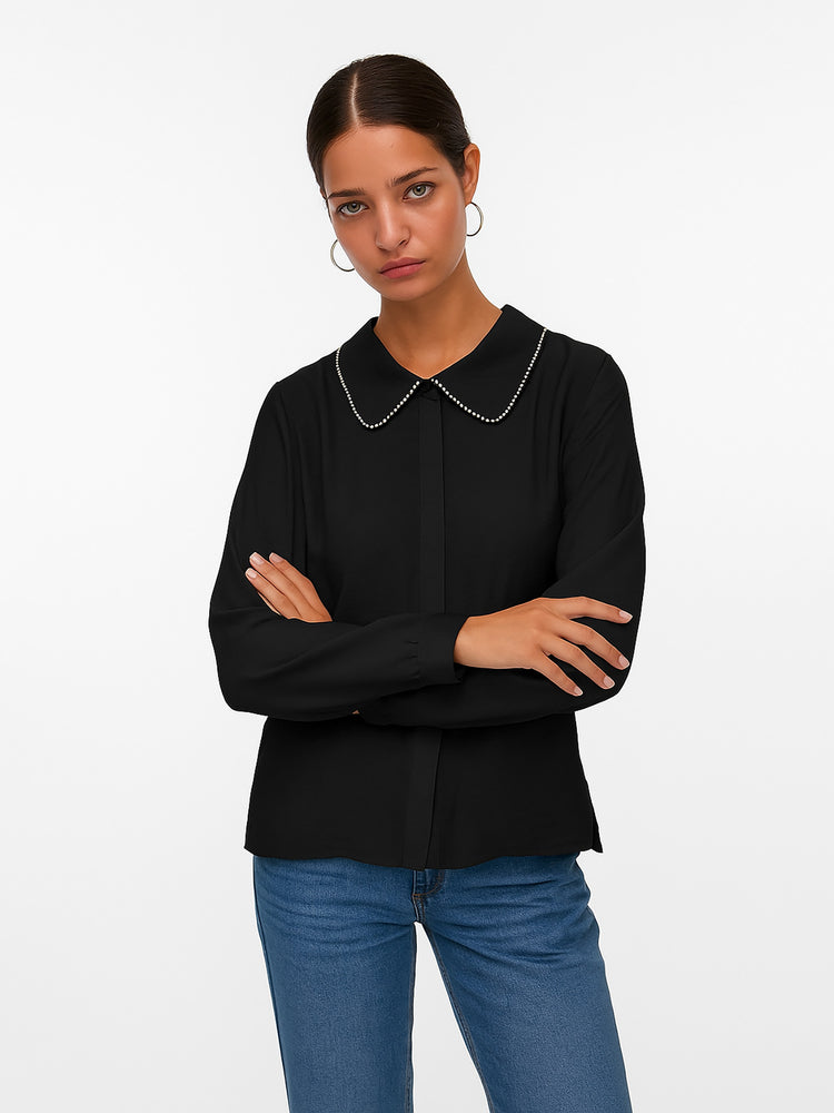 Γυναικείο πουκάμισο VMFALINA L/S SHIRT WVN BTQ 10330306 | 10330306