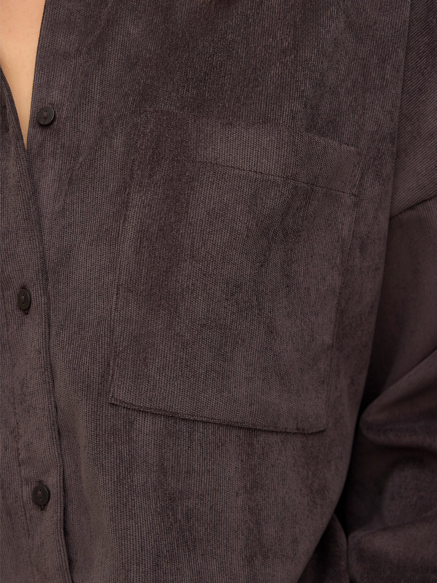 Γυναικείο πουκάμισο κοτλέ VMSANNE COURDEROY LS SHIRT WVN NOOS 10317194 | 10317194