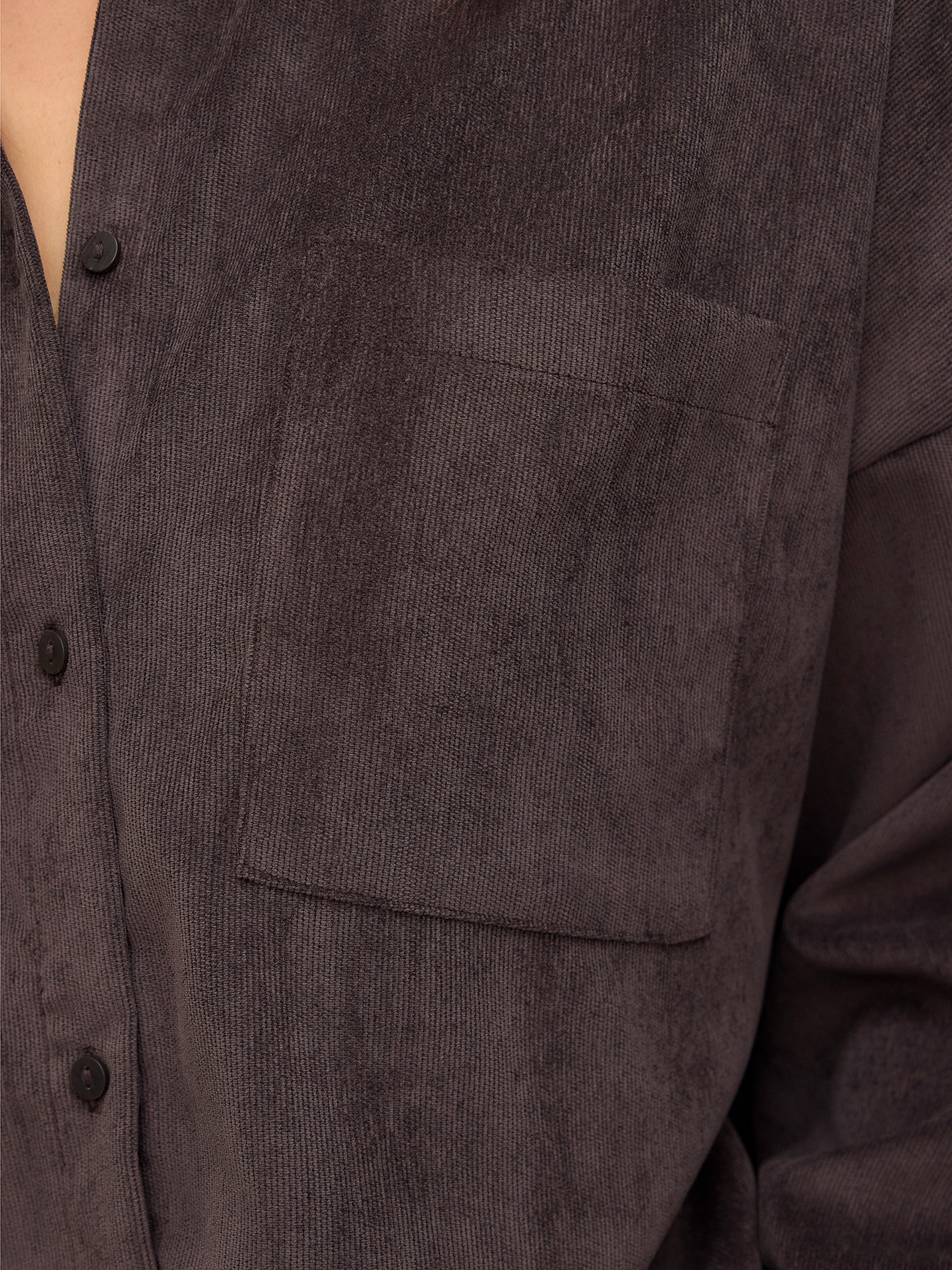 Γυναικείο πουκάμισο κοτλέ VMSANNE COURDEROY LS SHIRT WVN NOOS 10317194 | 10317194