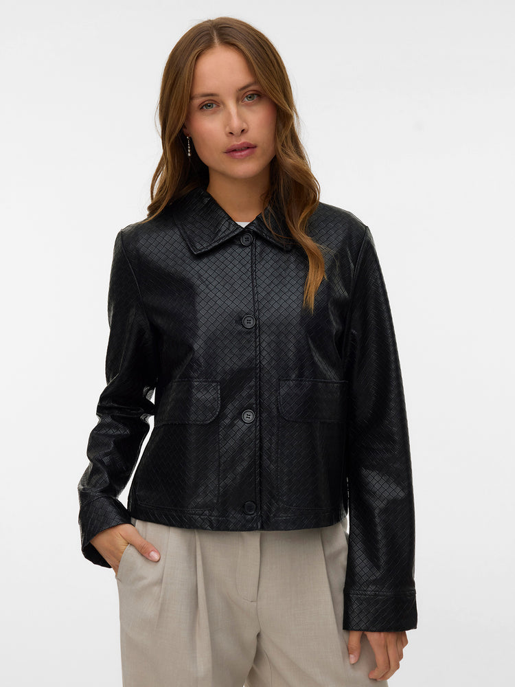 Γυναικείο τζάκετ VMBELLIS LS SHORT COATED JACKET 10341072 | 10341072