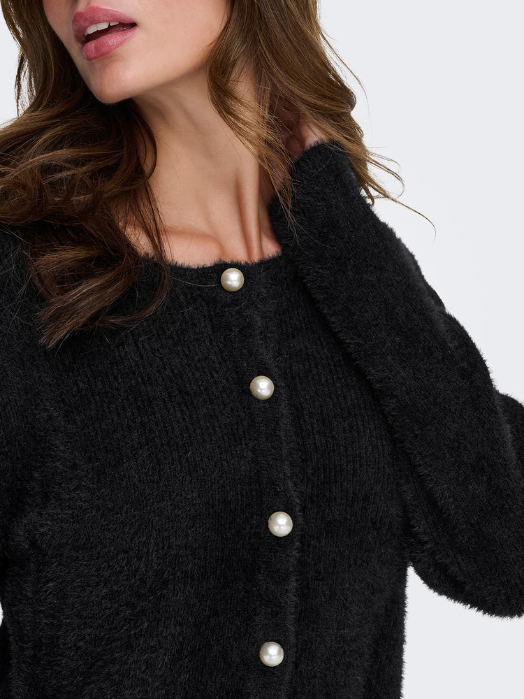 Γυναικεία ζακέτα πλεκτή ONLPETRA LS PEARL O-NECK CARDI CC KNT 15350655 | 15350655