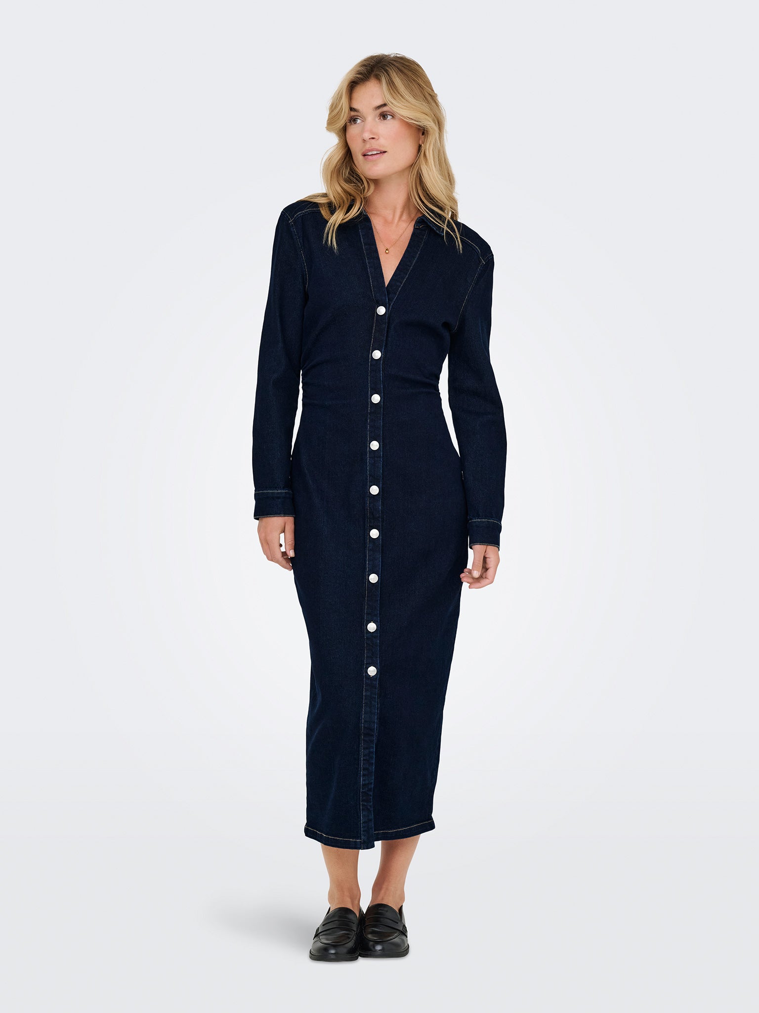 Γυναικείο φόρεμα τζιν ONLCAITLIN LS DNM DRESS 15353746 | 15353746