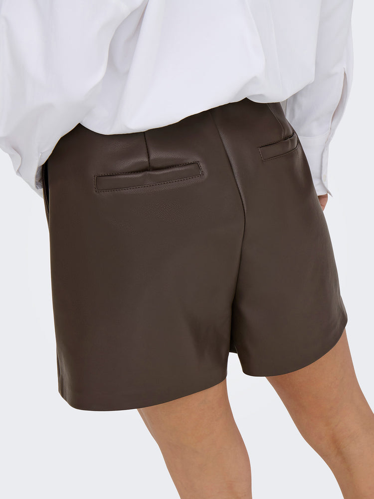 Γυναικείο σορτς δερματίνη ONLCORA SHORTS OTW 15354758 | 15354758