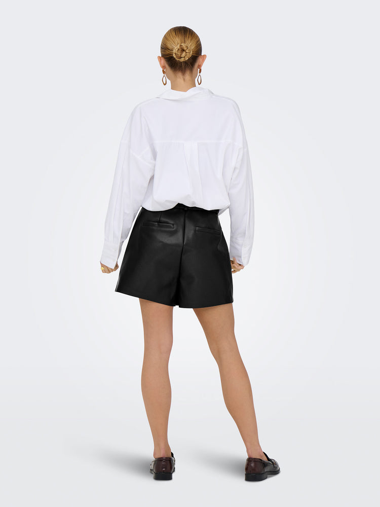 Γυναικείο σορτς δερματίνη ONLCORA SHORTS OTW 15354758 | 15354758