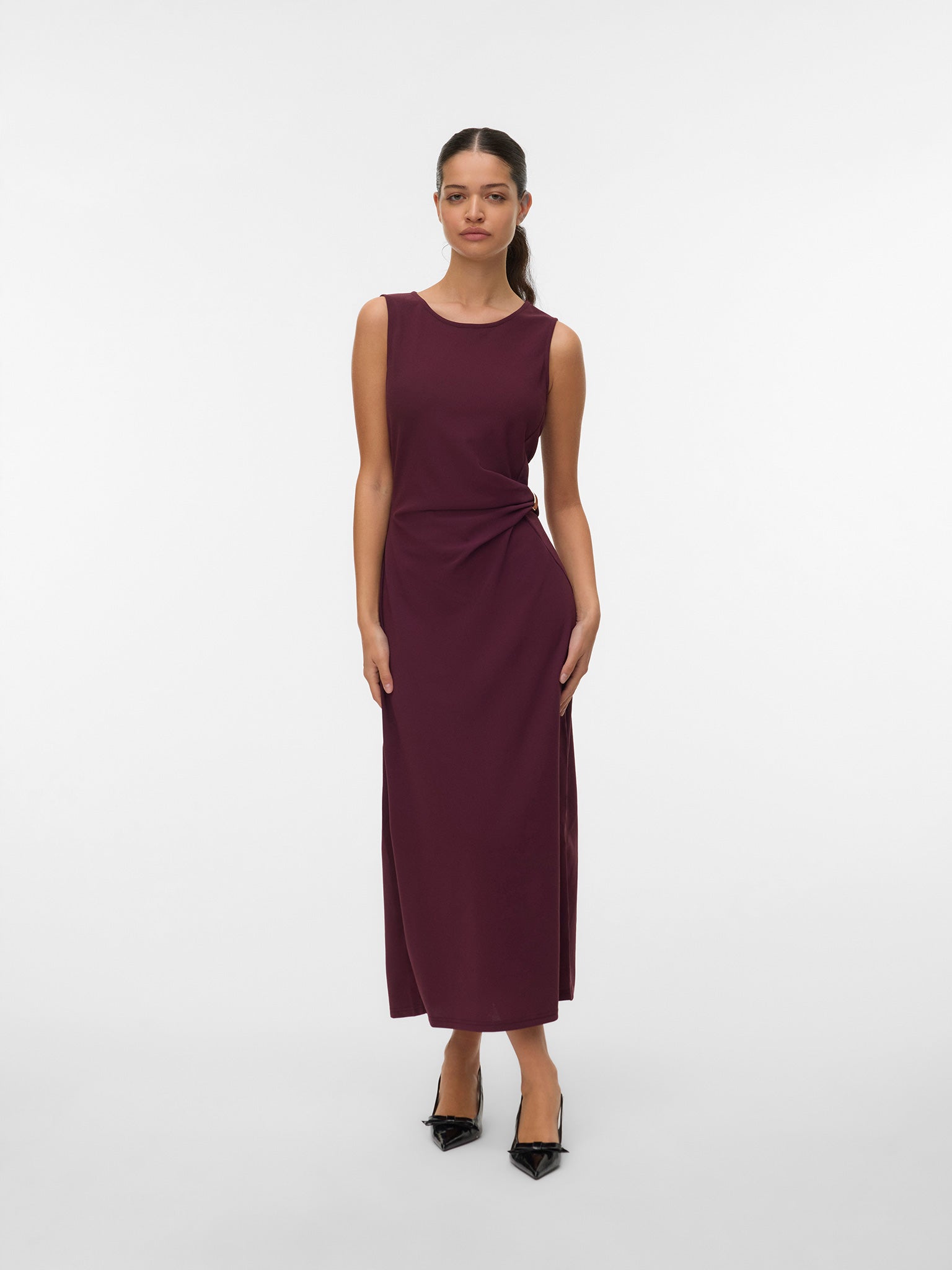 Γυναικείο φόρεμα VMHOSANNA S/L 7/8 DRESS JRS BTQ 10337644 | 10337644