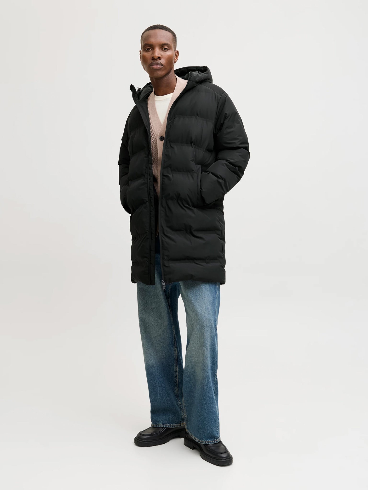 Ανδρικό μπουφάν puffer JJESOHO LONG PUFFER 12289051 | 12289051