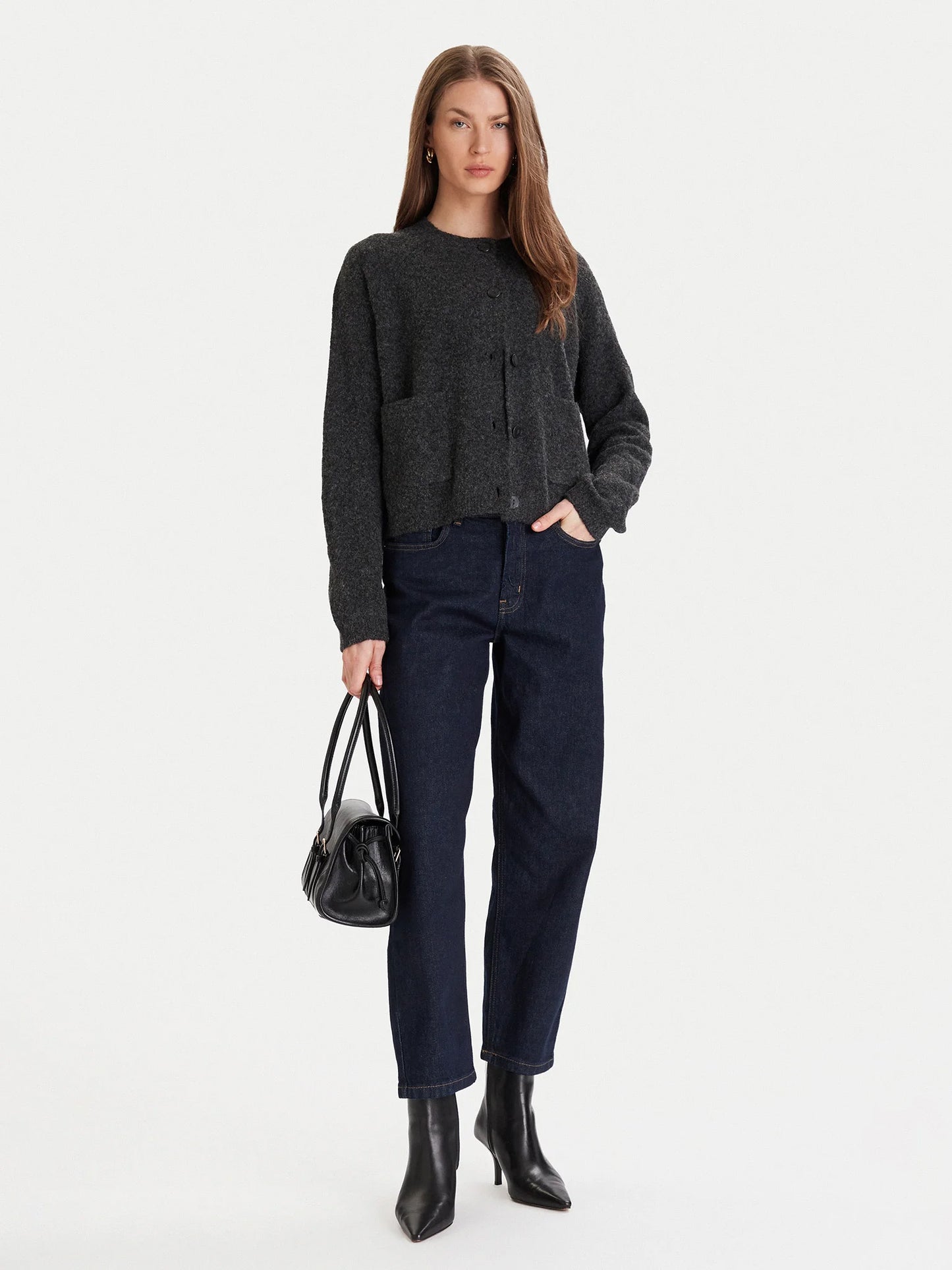 Γυναικείο παντελόνι τζιν ONLEMILY HW MOM CROP DNM 15356761 | 15356761