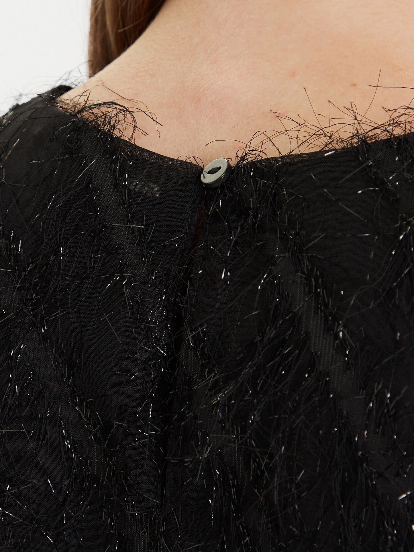 Γυναικείο φόρεμα με κρόσσια ONLFAYE LIFE SL FEATHER DRESS WVN 15358411 | 15358411