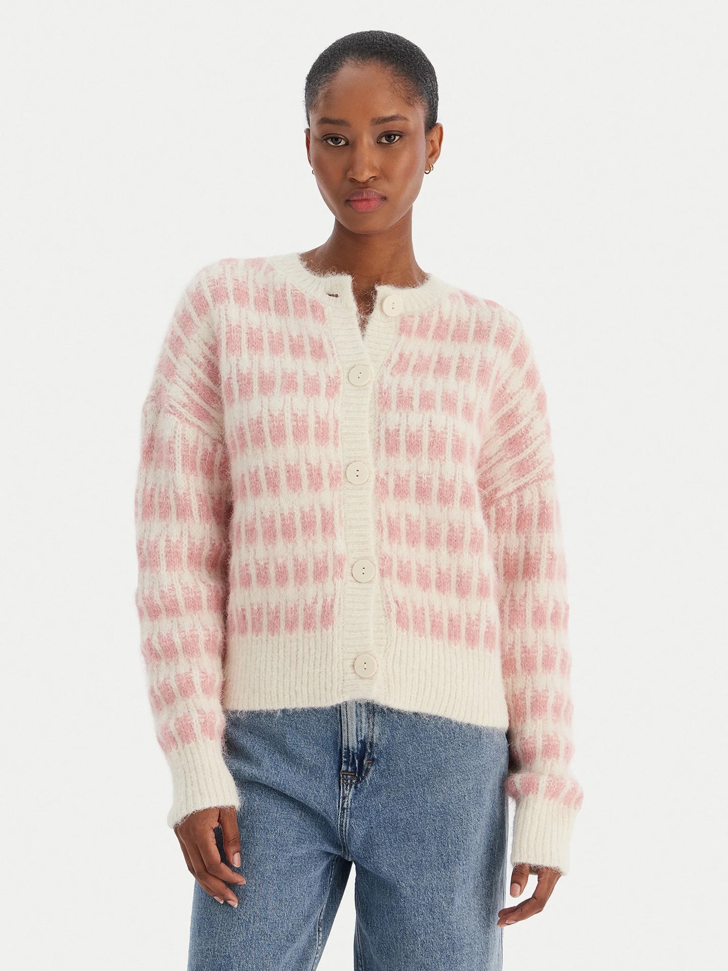 Γυναικεία ζακέτα πλεκτή VMLISA LS O-NECK CARDIGAN 10336622 | 10336622