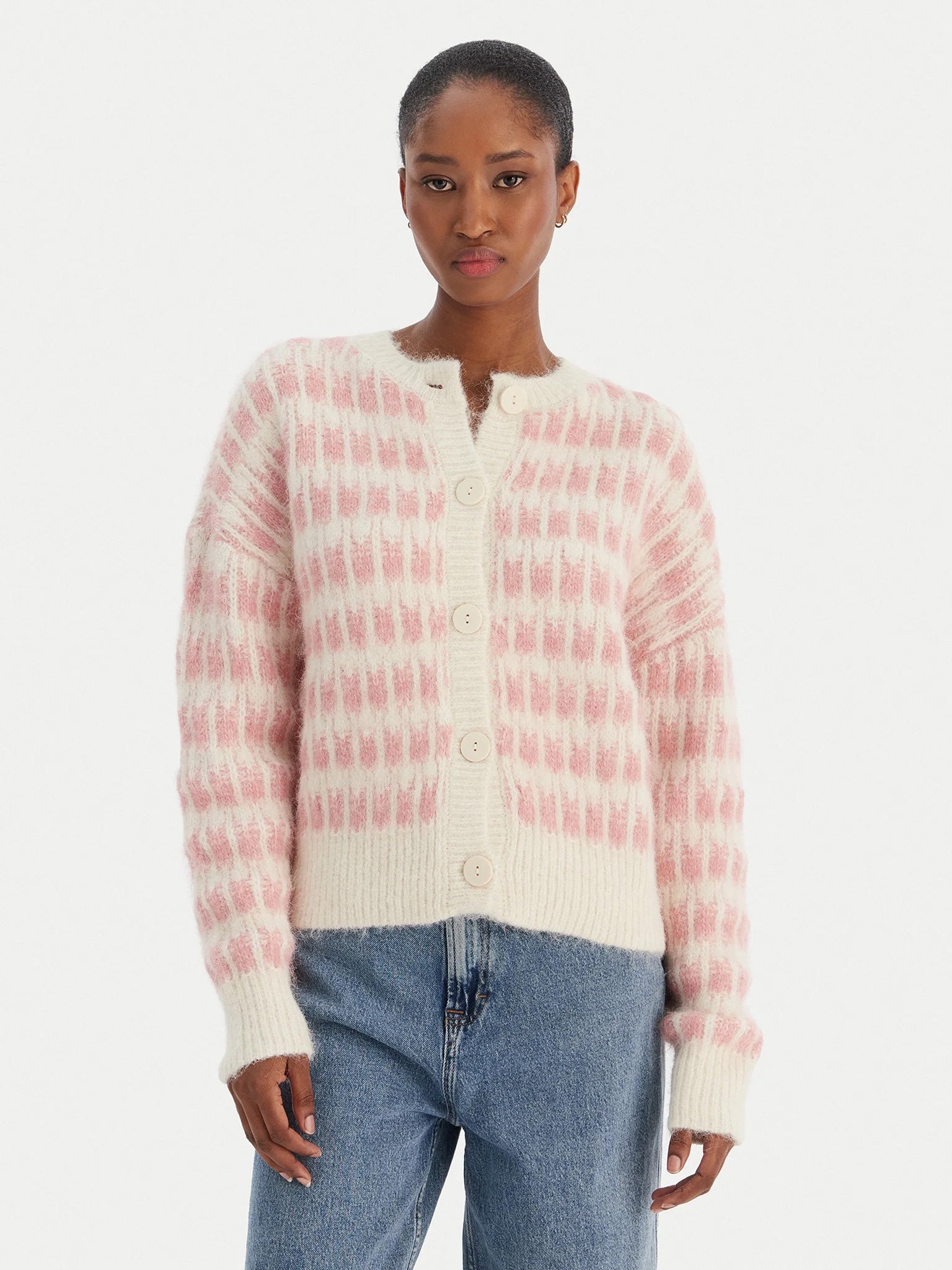 Γυναικεία ζακέτα πλεκτή VMLISA LS O-NECK CARDIGAN 10336622 | 10336622