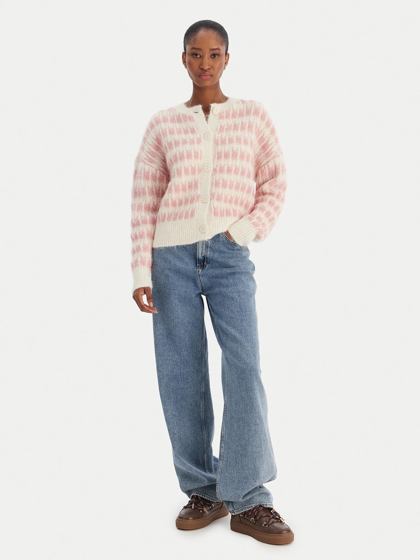 Γυναικεία ζακέτα πλεκτή VMLISA LS O-NECK CARDIGAN 10336622 | 10336622